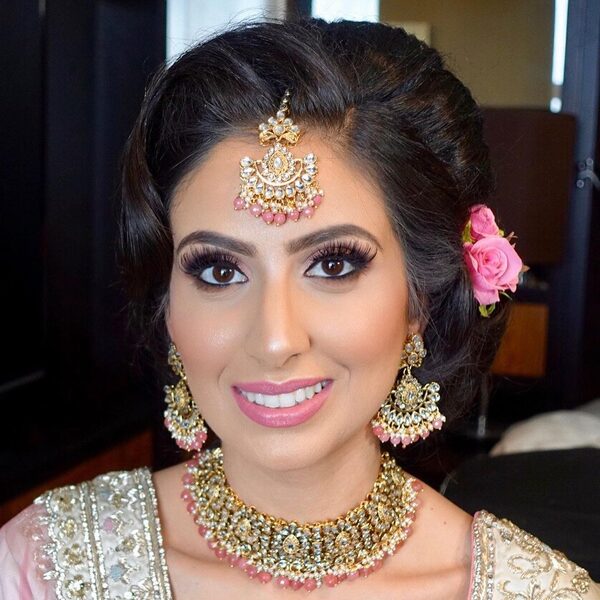 Reception — make up by Patti Panue